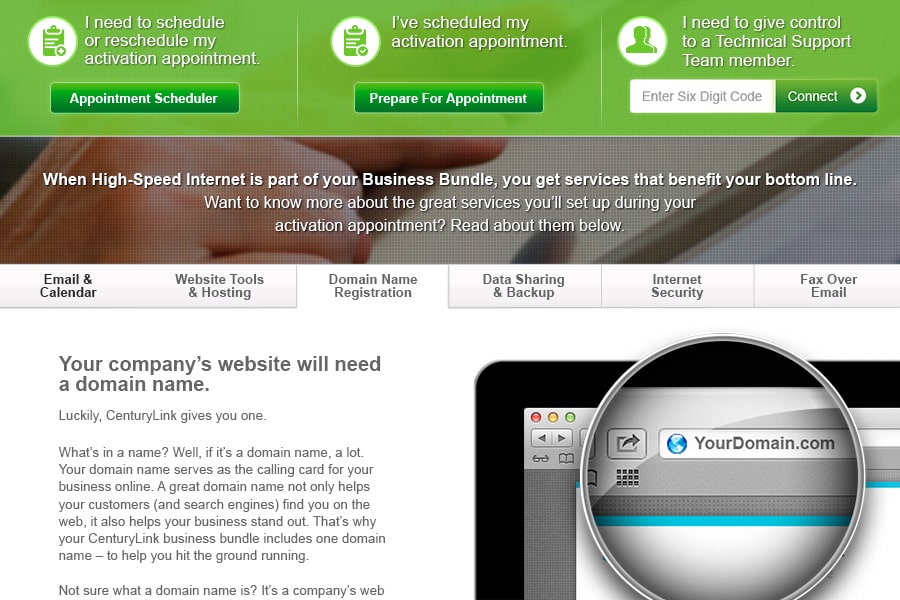 Small Business Activation Site<span>Landing Page</span>